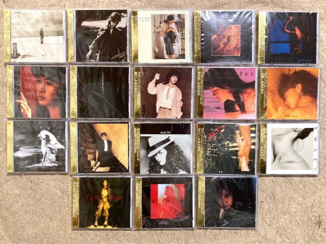 【CD】中島みゆき初期アルバム高音質リマスター音源HQCD 18枚セット