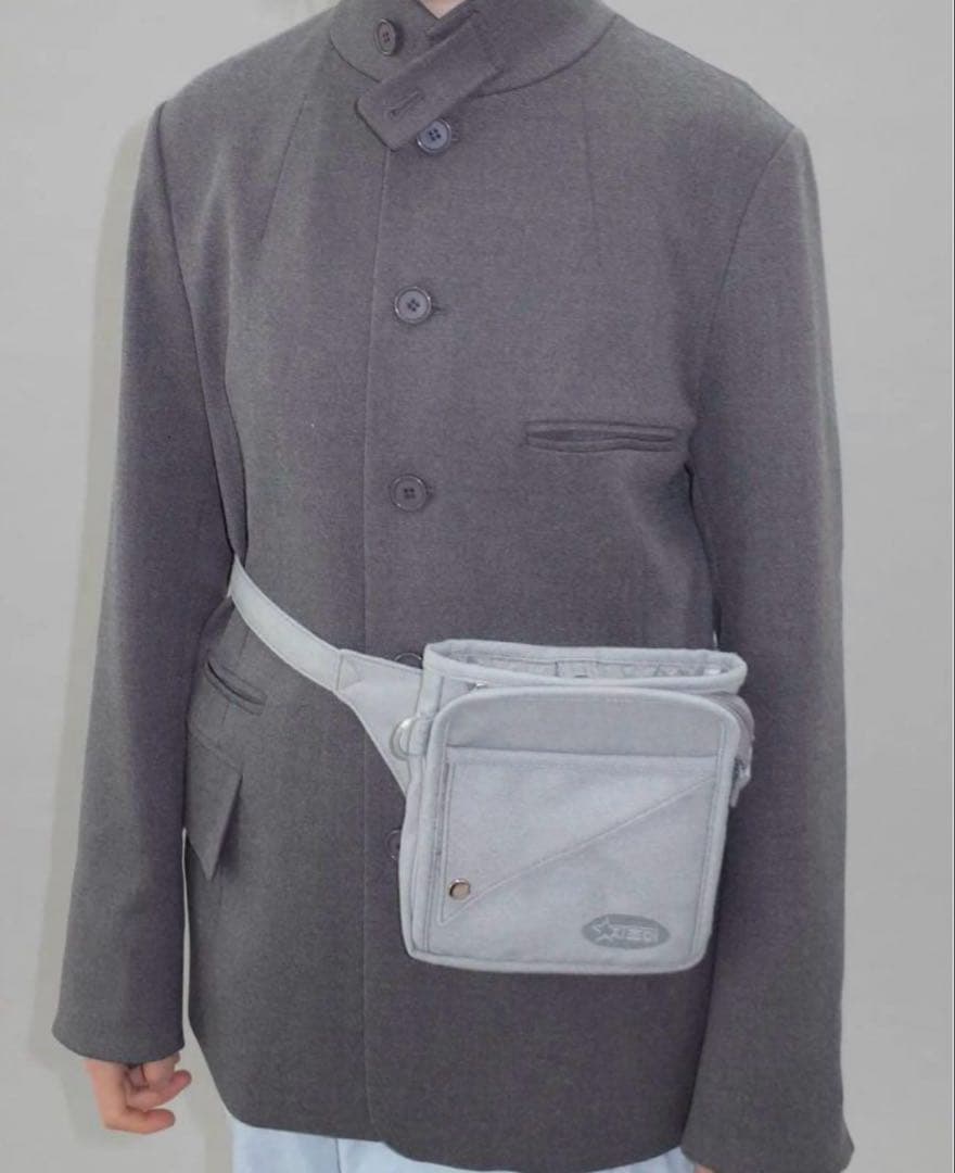 jichoi ウエストポーチ グレー