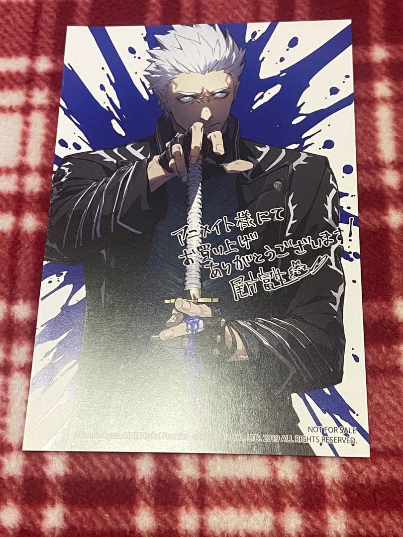 デビルメイクライ5　Devil May Cry5　特典　イラスト　バージル