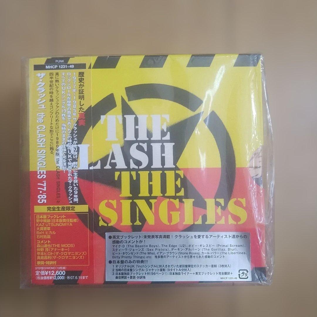 THE CLASH UKシングル19枚 CD ボックスセット