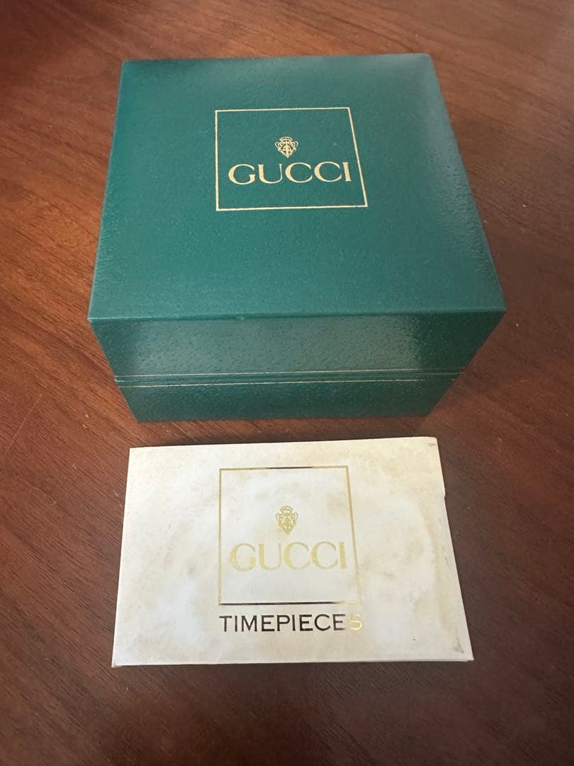 GUCCI チェンジベゼル・6色替えベゼル・箱付き・ギャランティカード付【稼働】