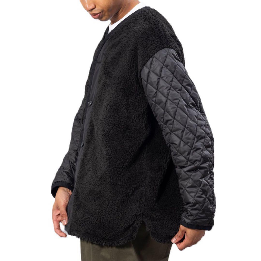 UNFRM OUTDOOR STANDARD ノーカラーリバーシブルジャケット
