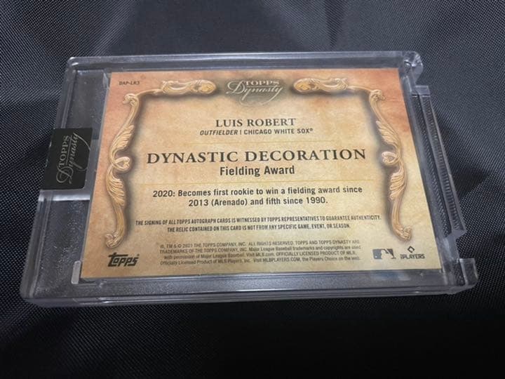 その他 2021 dynasty LUIS ROBERT patch auto