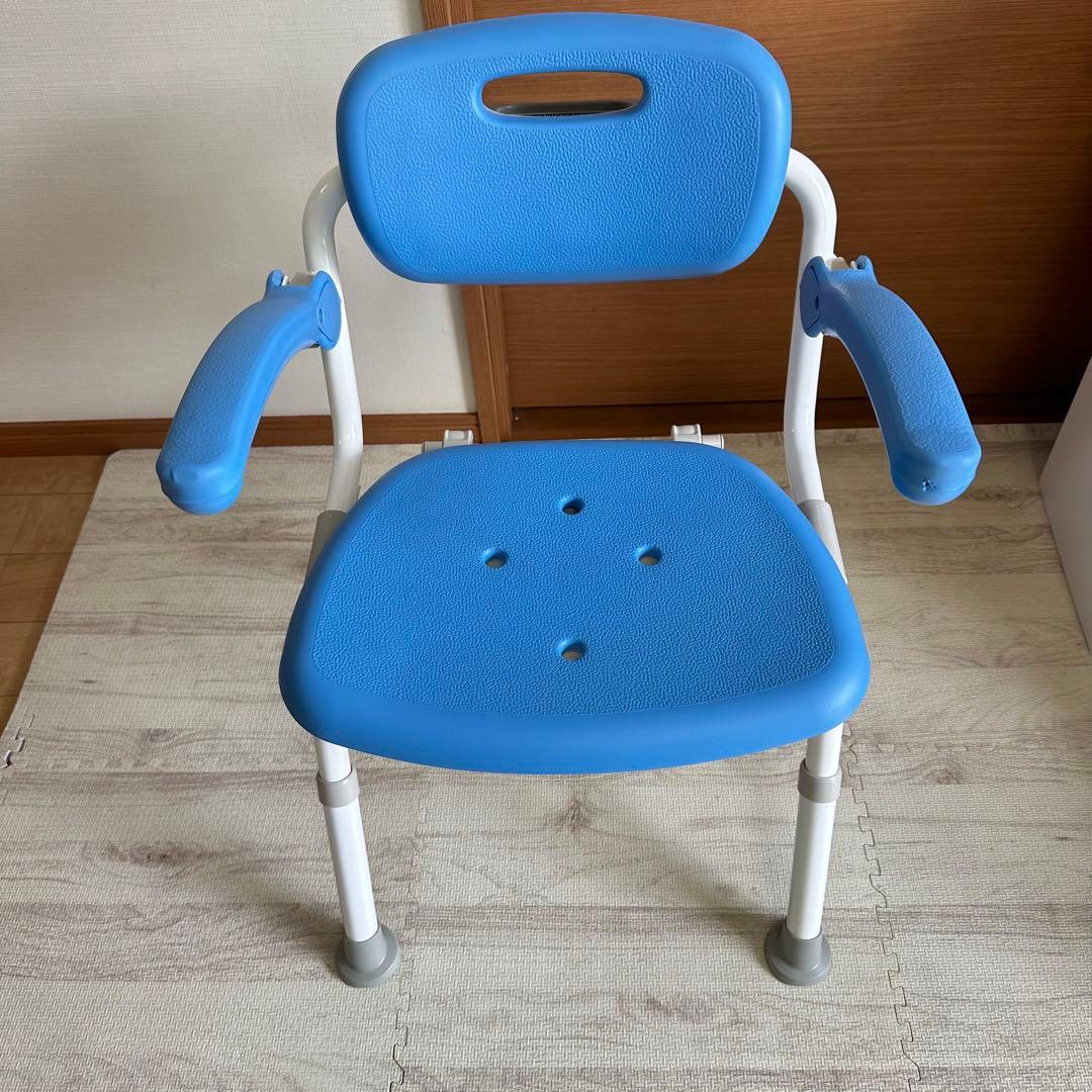 シャワーチェア ユクリア ワンタッチおりたたみN PN-L41821A ブルー