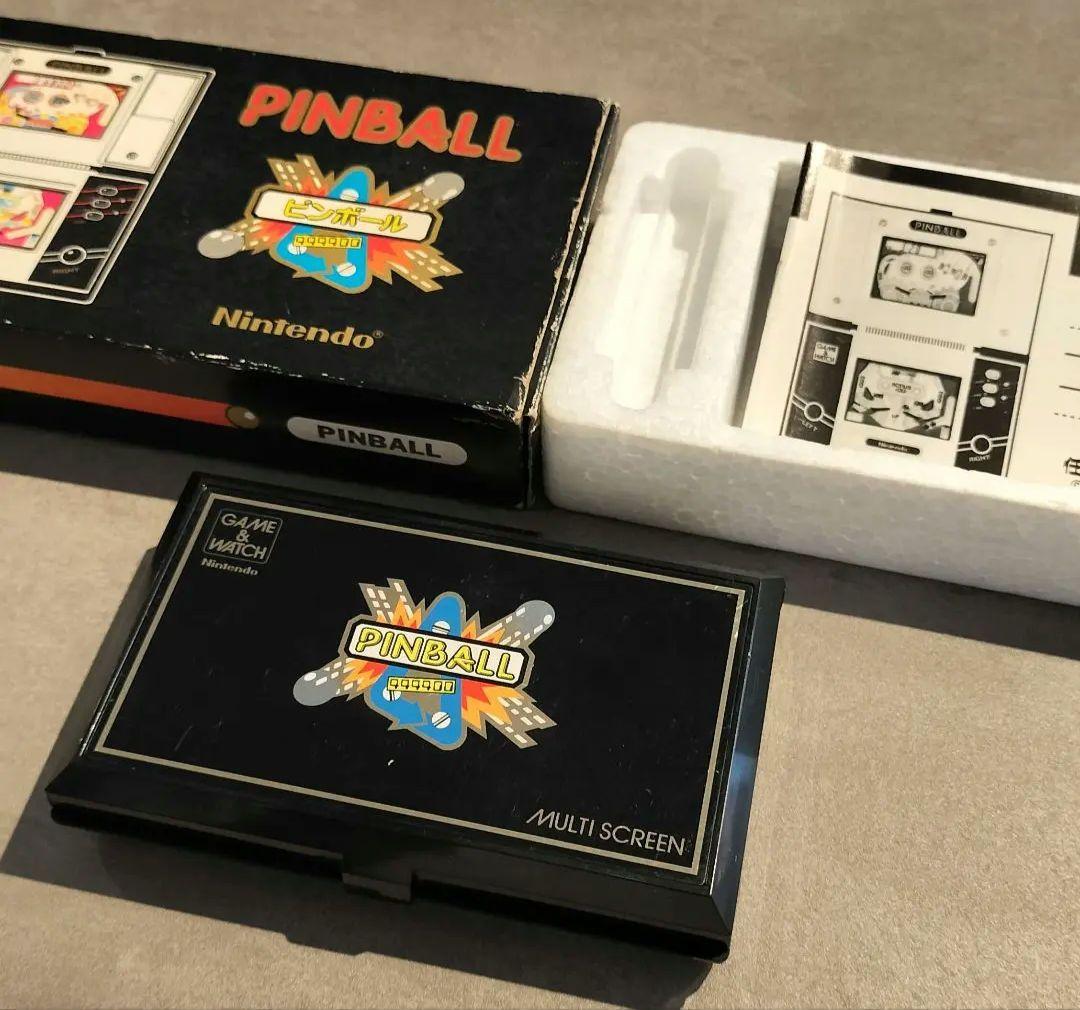 【美品】任天堂 ゲームウォッチ PINBALL ピンボール マルチスクリーン
