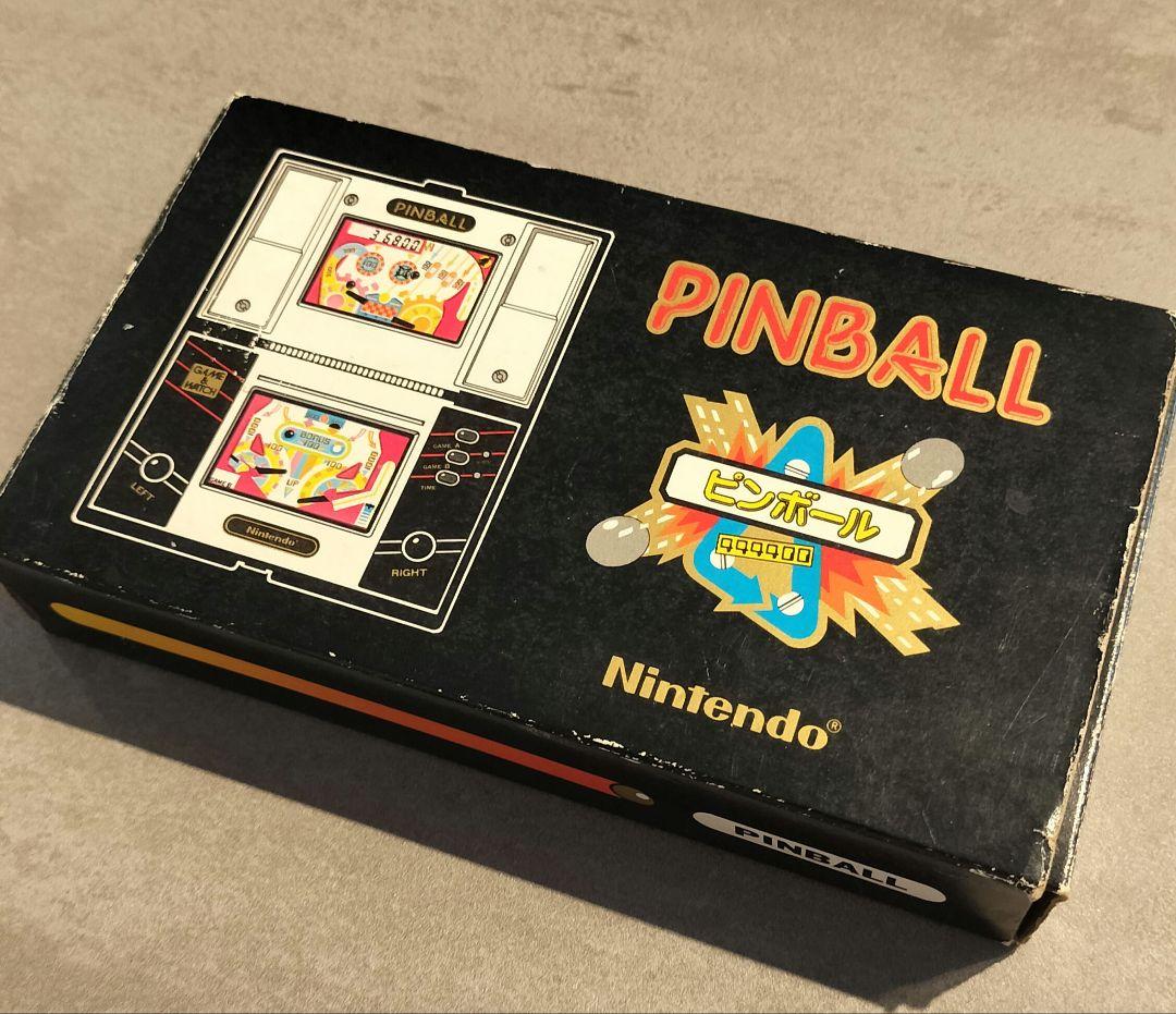 【美品】任天堂 ゲームウォッチ PINBALL ピンボール マルチスクリーン