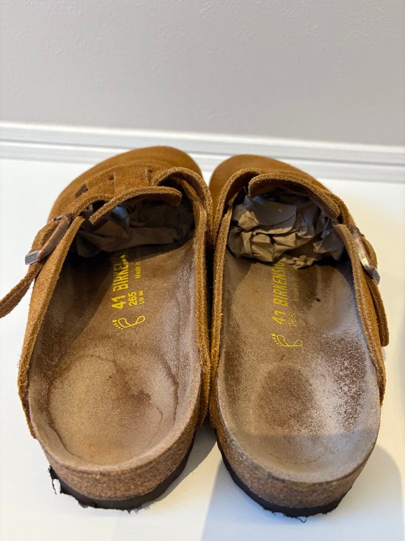 BIRKENSTOCK ビルケンシュトック ボストン 41 メンズ 26.5㎝