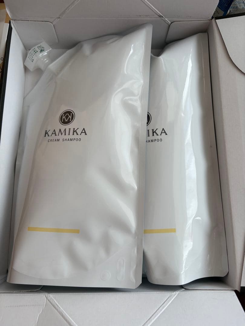 KAMIKA クリームシャンプー 200g 2本セット