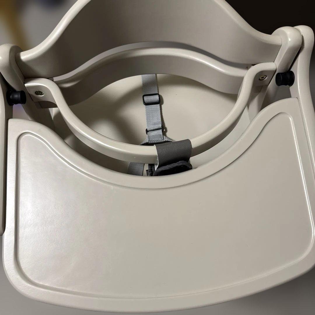 大和屋 yamatoya すくすくチェアGL グレー　ベビーチェア ハイチェア