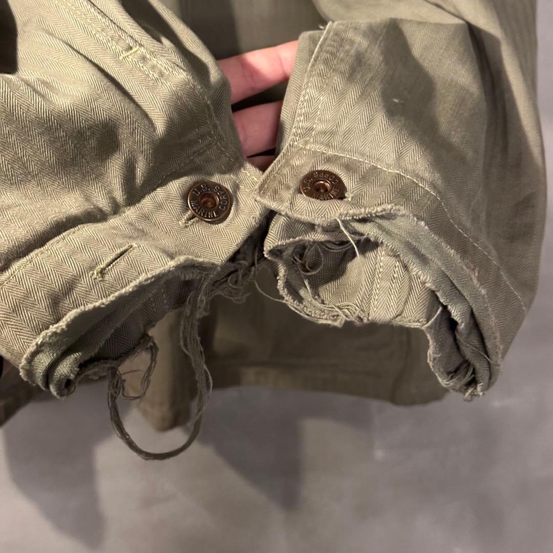 ち*ん様 大戦期 40s USMC P-41 ユーティリティジャケット ミリタリ