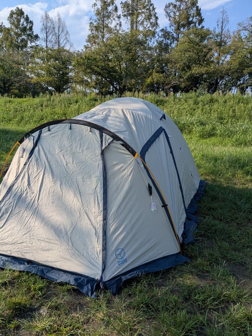 WHOLE EARTH　アースドーム240　グランドシート、フロアマット付