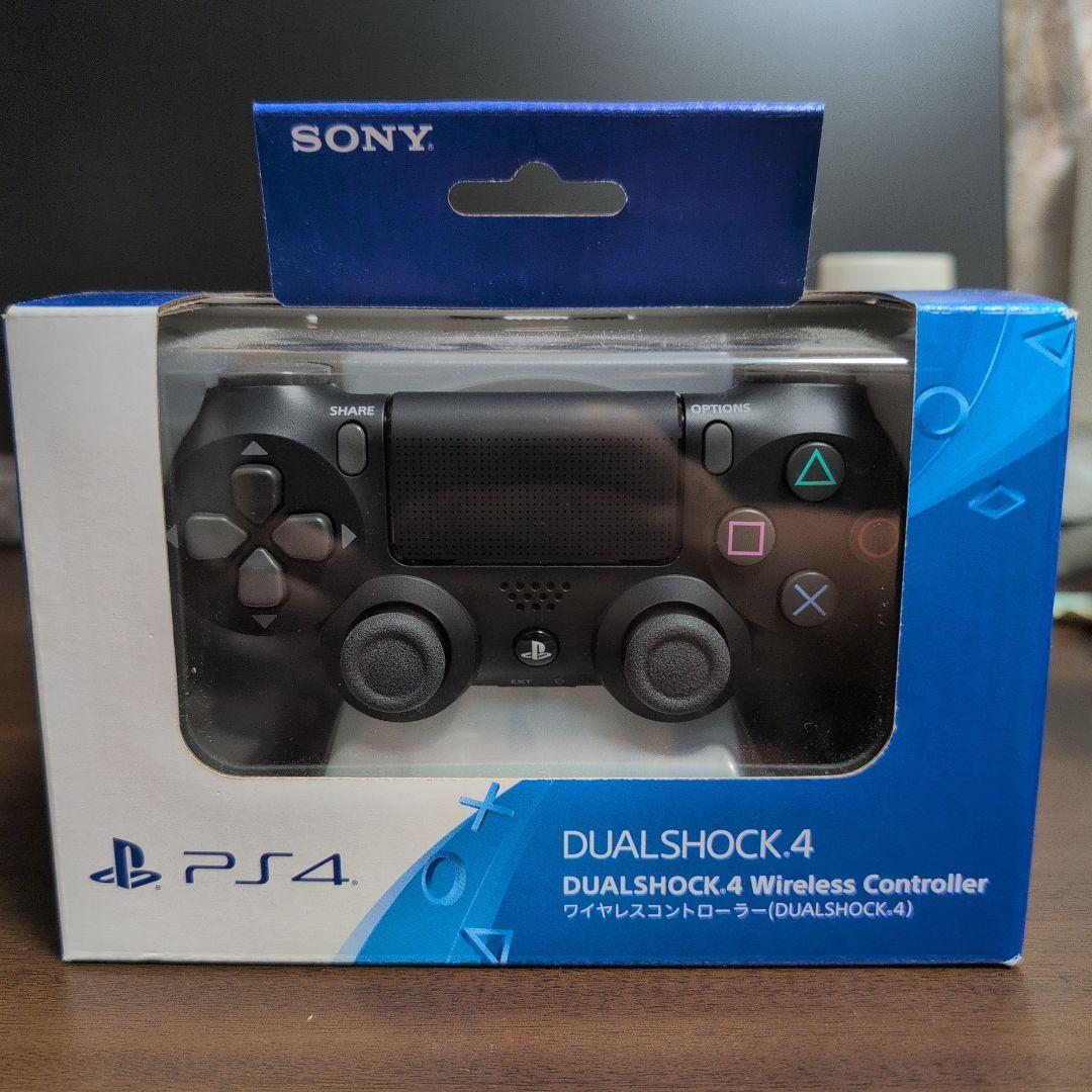 PS4 ワイヤレスコントローラー DUALSHOCK4 ジェット・ブラック
