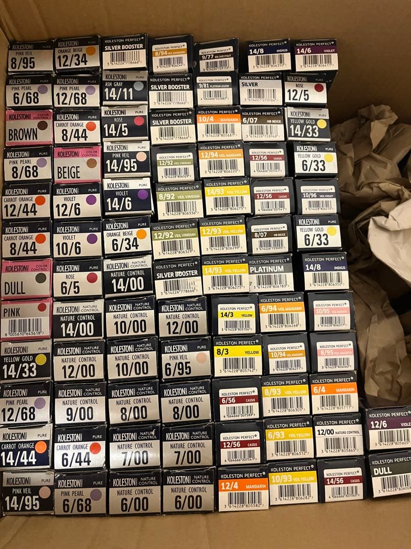 ウエラ コレストン 詰め合わせ 86本 1本あたり290円