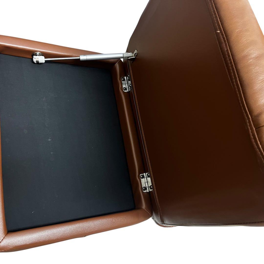 パーソナルチェア オットマン付き 本革 レザー