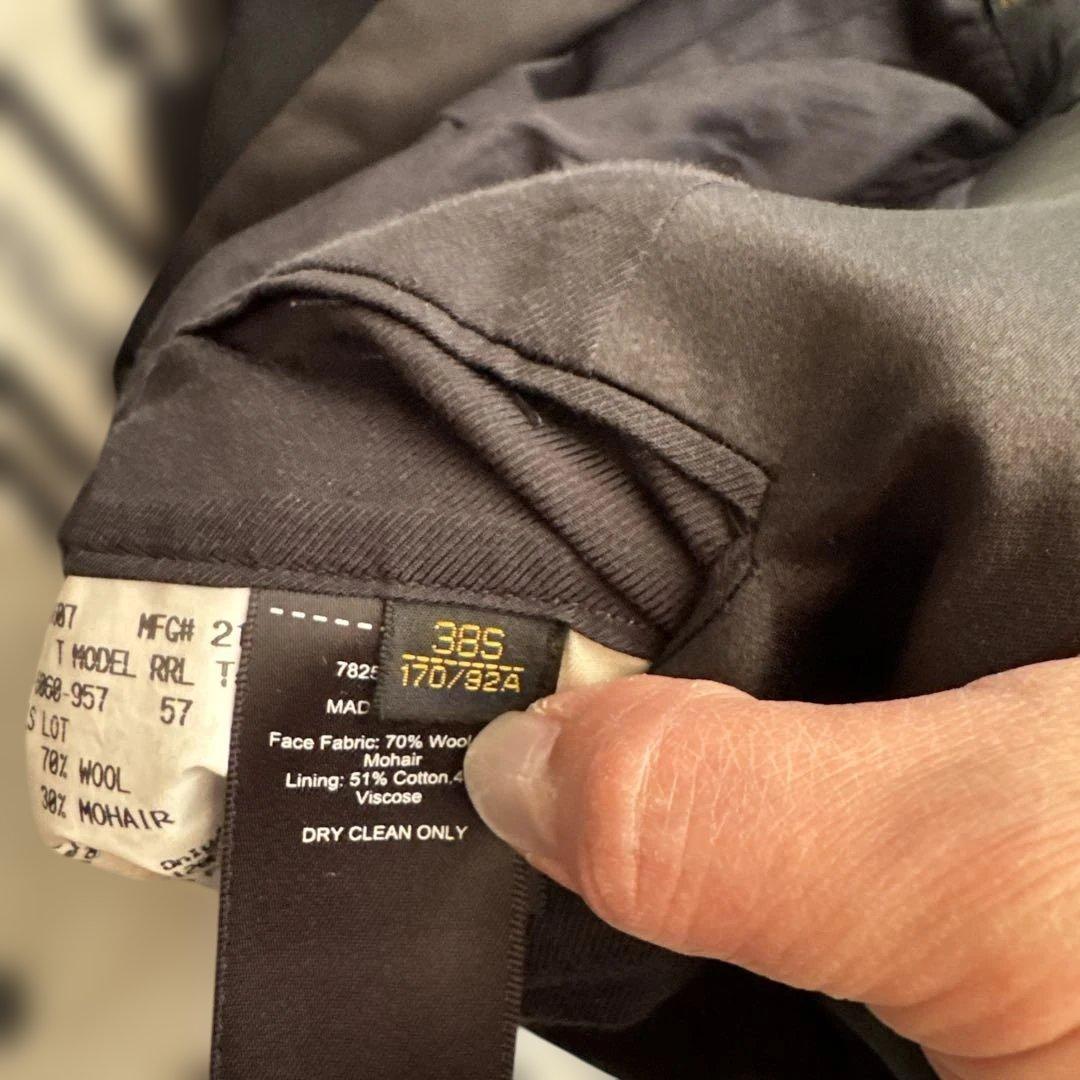 DOUBLE RL タキシードモヘアジャケット ダブルアールエルRRL rrl