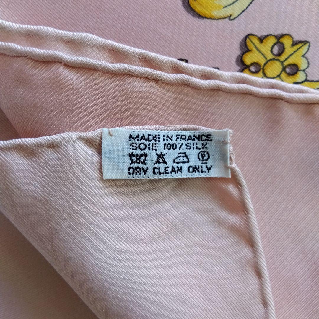 HERMES　カレ90 ロンシャンの散歩　シルク　スカーフ　送料無料