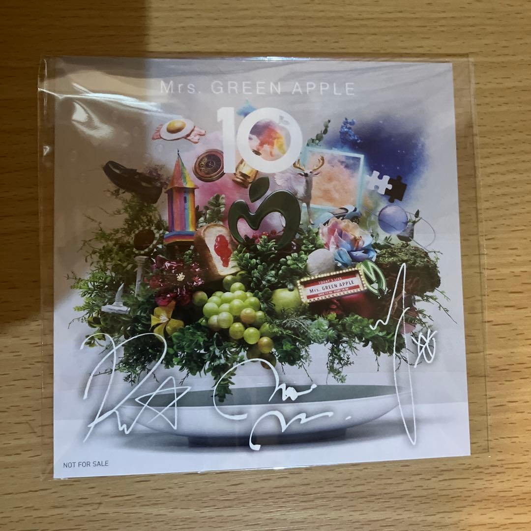 【B賞】ミセス サインデータ入りアナザーCDジャケット