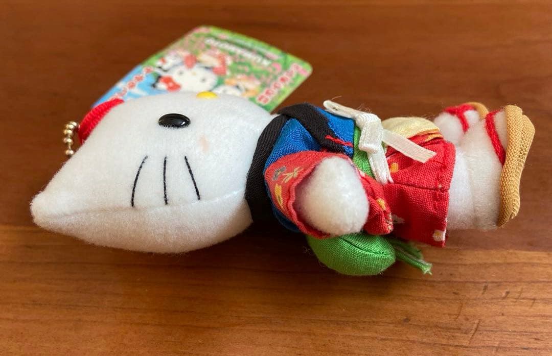 ご当地キティ　熊本　おてもやん　ぬいぐるみ　キーホルダー　レア
