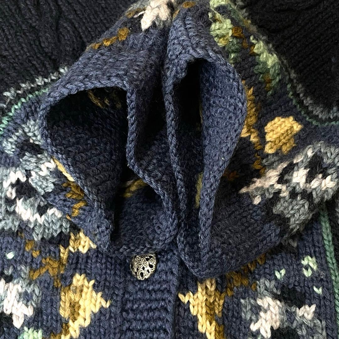 希少★LAURA ASHLEY ローラアシュレイ ニット カーディガン 刺繍