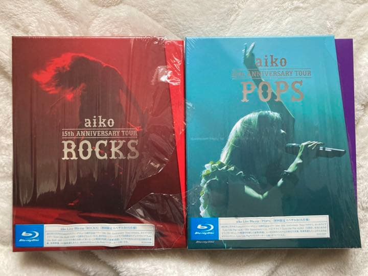 aiko Live Blu-ray 「ROCKS」「POPS」セット〈初回限定〉