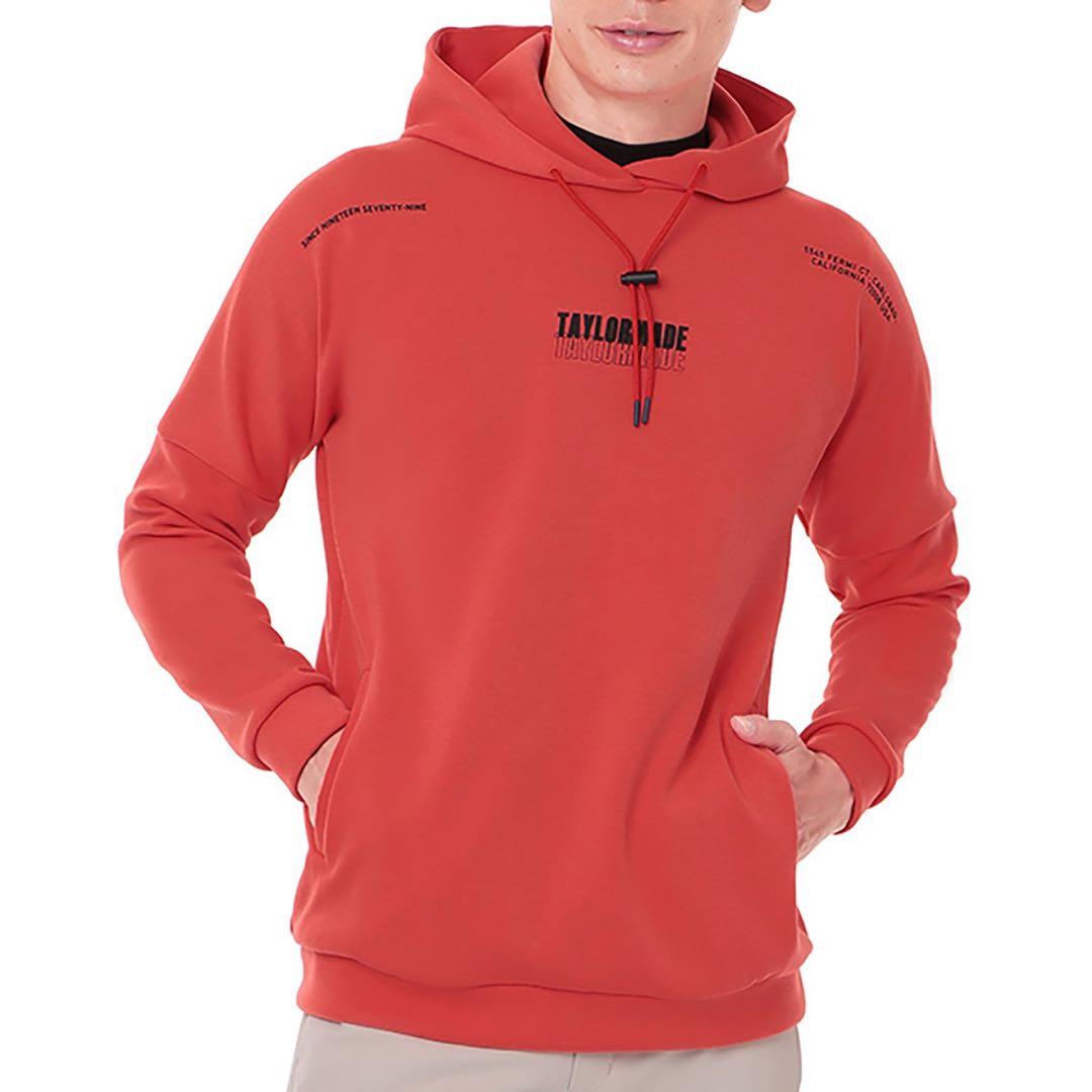 【TaylorMade】新品✨XOサイズ　メンズ　ロゴフード付きトレーナー　秋冬