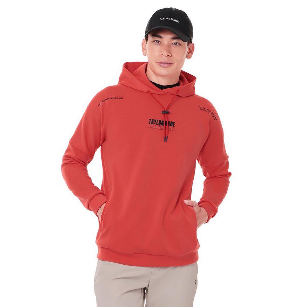 【TaylorMade】新品✨XOサイズ　メンズ　ロゴフード付きトレーナー　秋冬