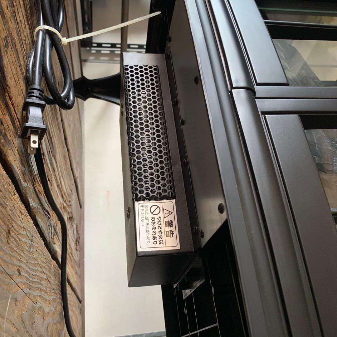 ワイド　暖炉型　ファンヒーター　IQ BK BLT-999B-3-BK