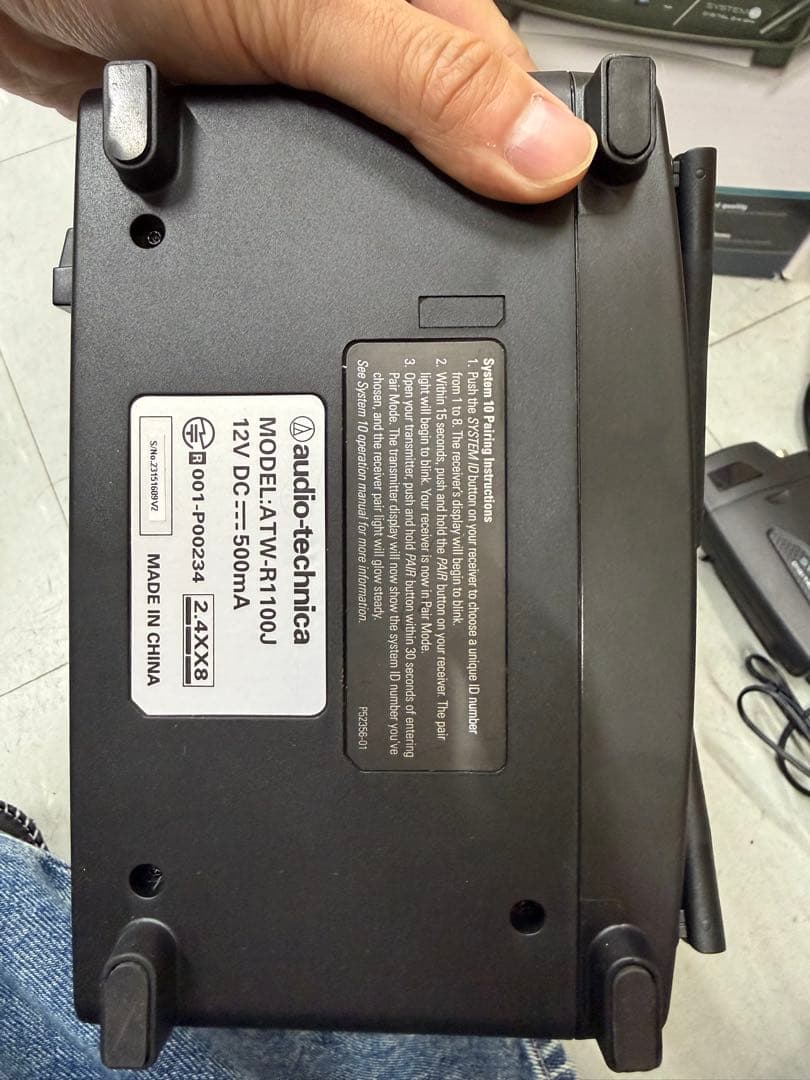 配信機器・PA機器・レコーディング機器 audio technica system 10 digital 2.4GHz