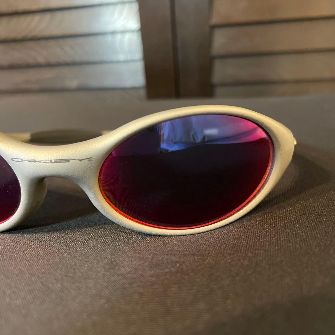 Oakley ヴィンテージeye jacket シルバー 希少90s USA製