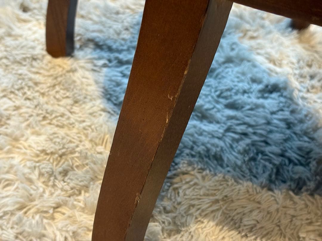 希少　アンティーク　クラシック　鋲打ち　猫脚　ボタンダウン　レザーチェア　GG