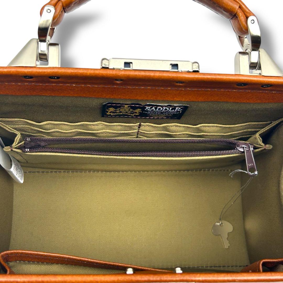 豊岡 トヨオカ SADDLE サドルバッグ ハンドバッグ 日本製