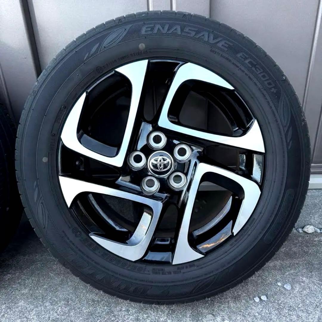 トヨタ シエンタ 10系 純正オプション アルミホイール＆タイヤ 4本セット