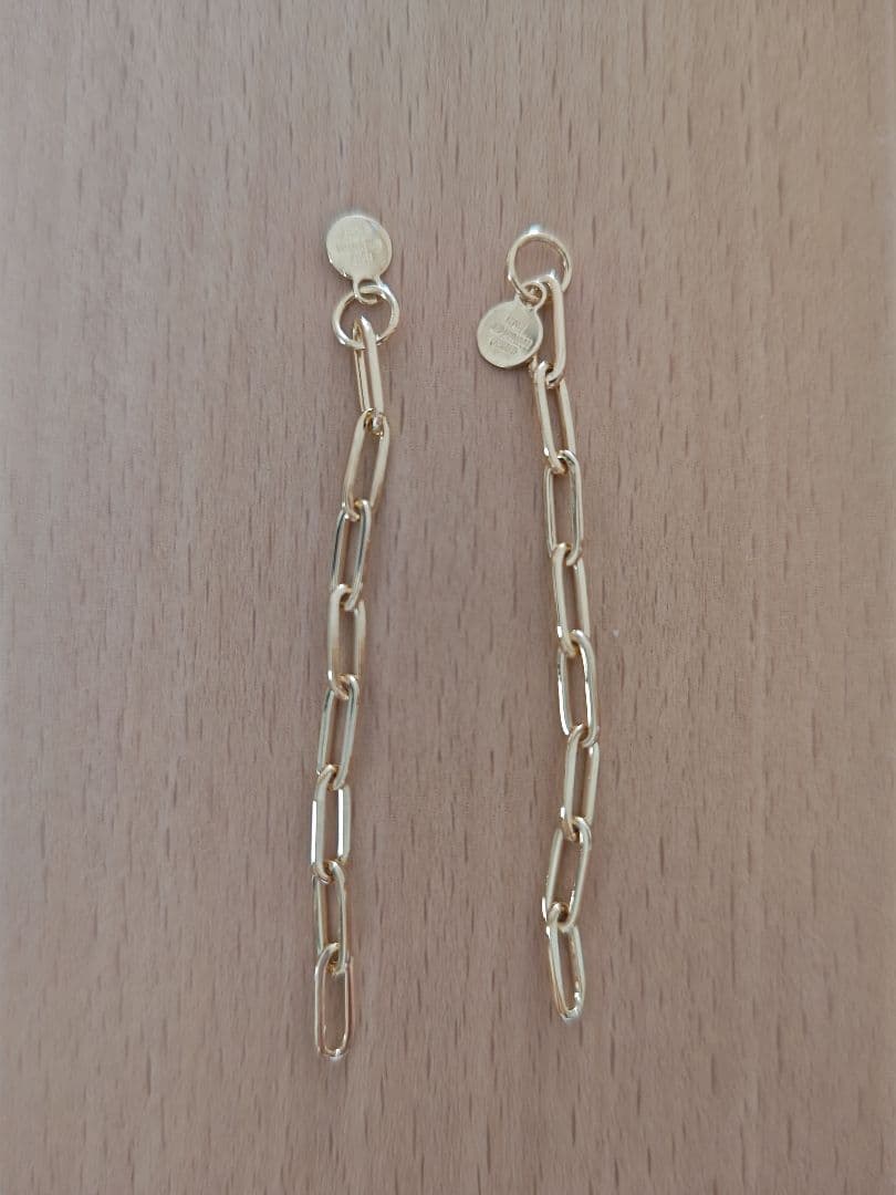 gstv トゥービーゴールドペーパーチェーンチャーム