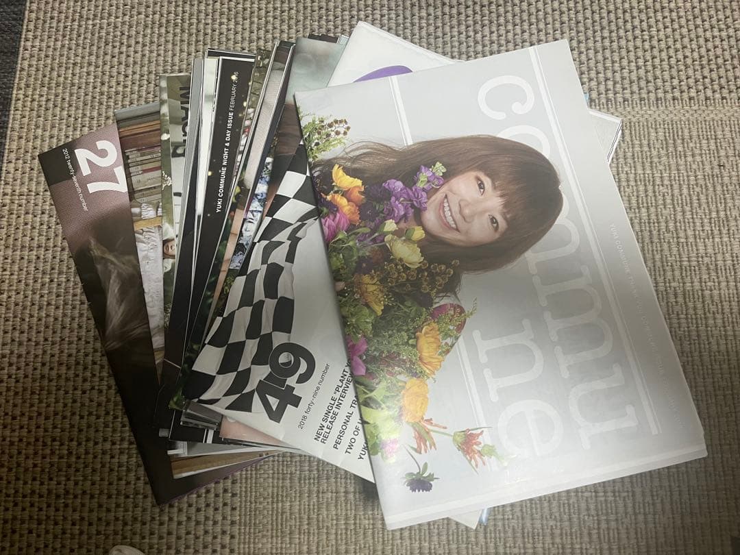 YUKI 会報 commune YUKIちゃん JUDYANDMARY