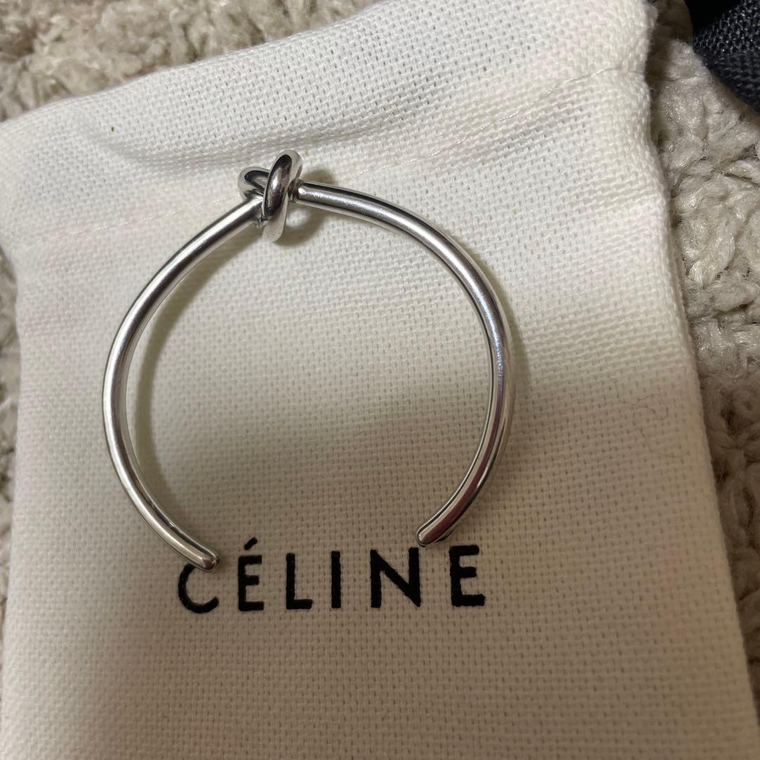 CÉLINE ノットデザイン バングル