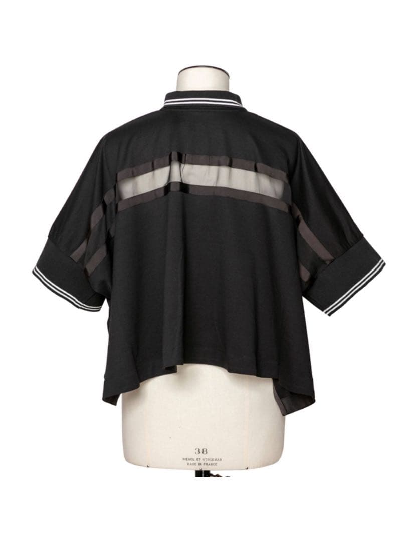 Sacai サカイ　✰クリーニング済　ポロシャツ　kimono プルオーバー