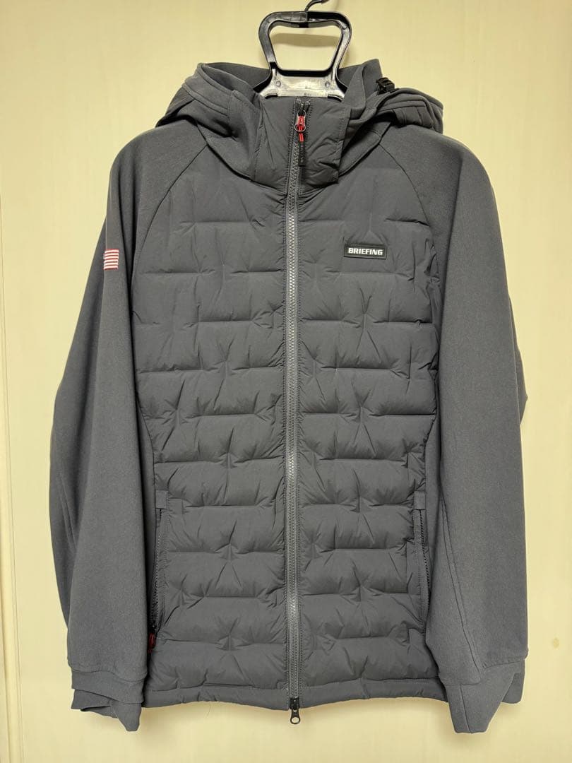 ブリーフィング MENS ハイブリッド ダウン パーカー BRG223M36