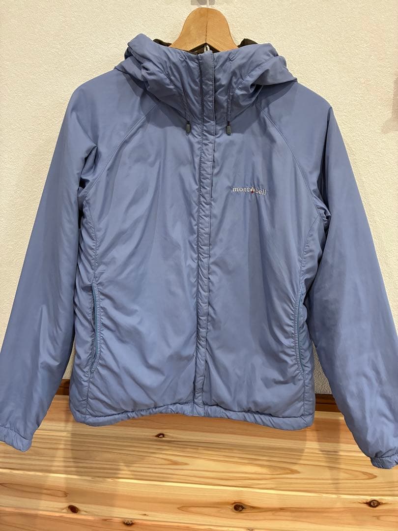 montbell フード付きブラウンジャケット