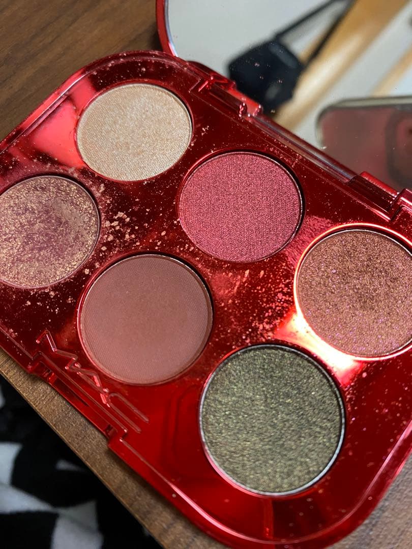 MAC スモールアイシャドウパレット 6色