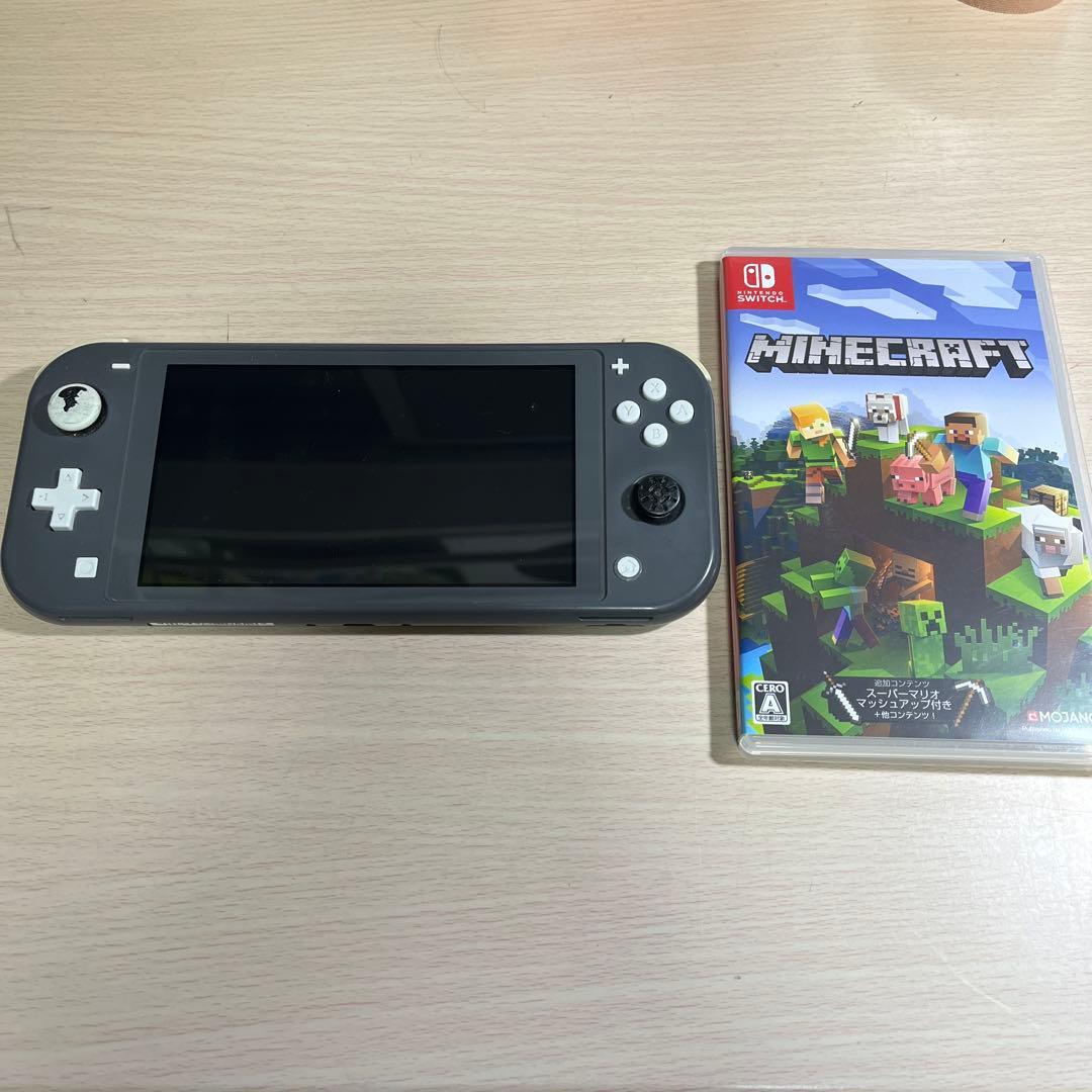 Nintendo Switch Lite グレー + Minecraft