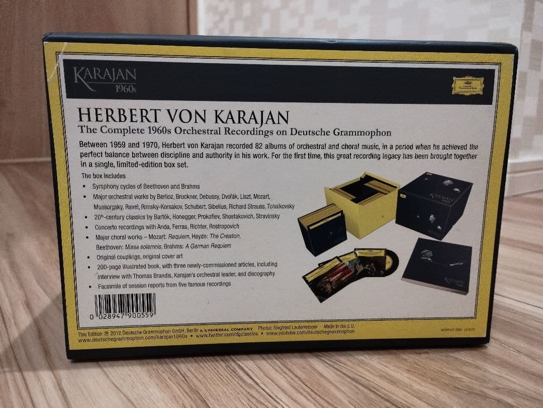 カラヤン　1960s 録音大全集　付属品完品