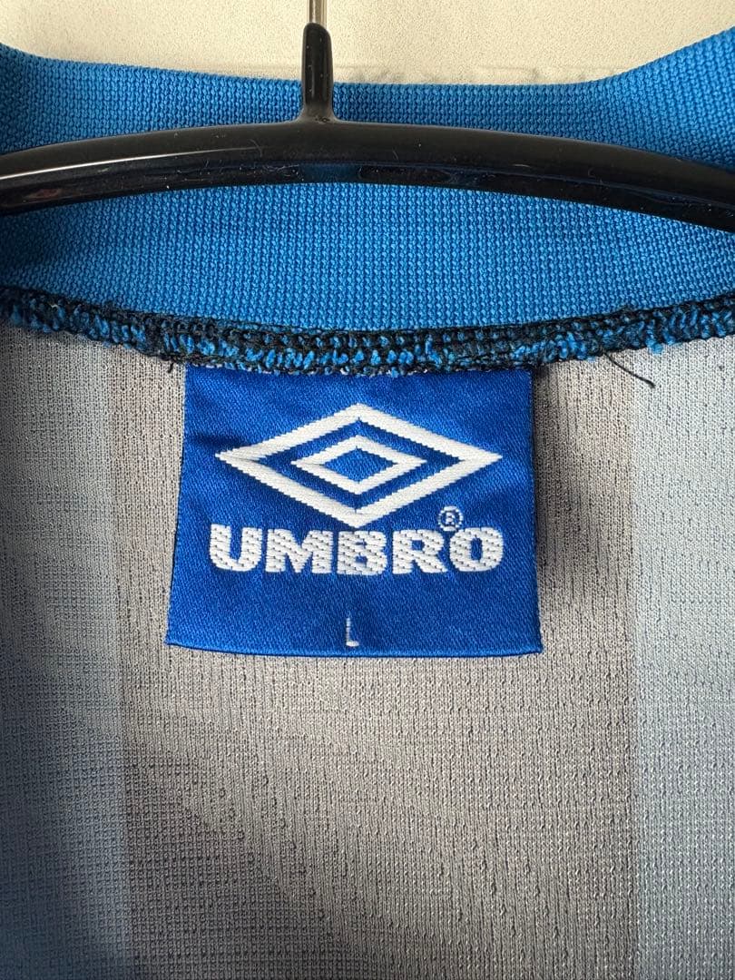 90s umbro インテルミラノ　ユニフォーム ゲームシャツ　アンブロ
