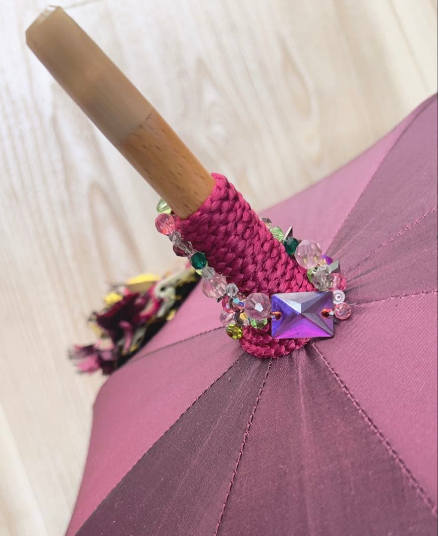 ALEXANDRA SOJFER PARIS 日傘　ワインレッド