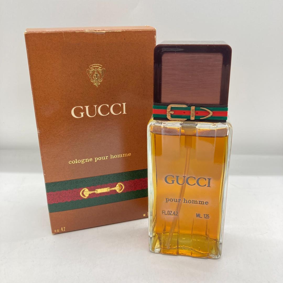 ▼希少　GUCCI pour homme 125ml　グッチ　香水　ヴィンテージ