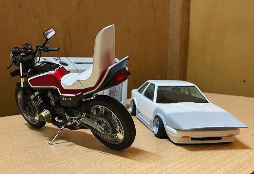 10ソアラ　1/24 完成品　制作途中仕様　ノンスリ