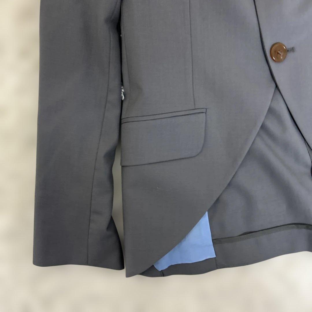 【美品】ヴィヴィアンウエストウッドマン　ジャケット　変形　グレー　ロゴ