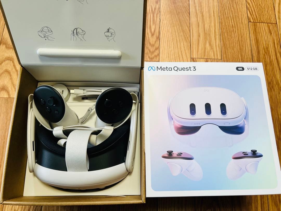 【ほぼ未使用・超美品】 Quest 3 512GBモデル