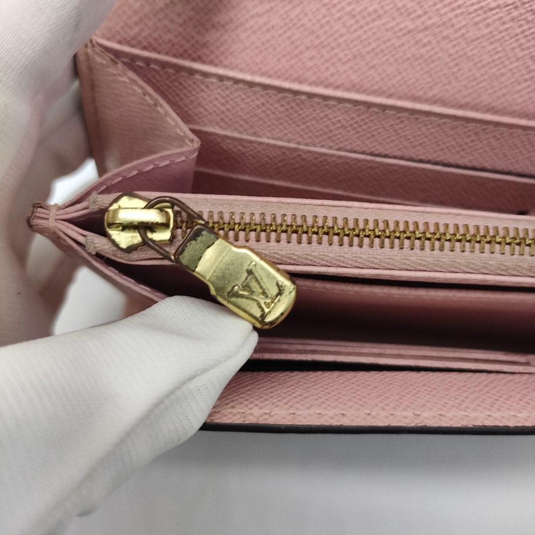 【現行品・鑑定済】ルイヴィトン モノグラム サラ 長財布 ローズバレリーヌ