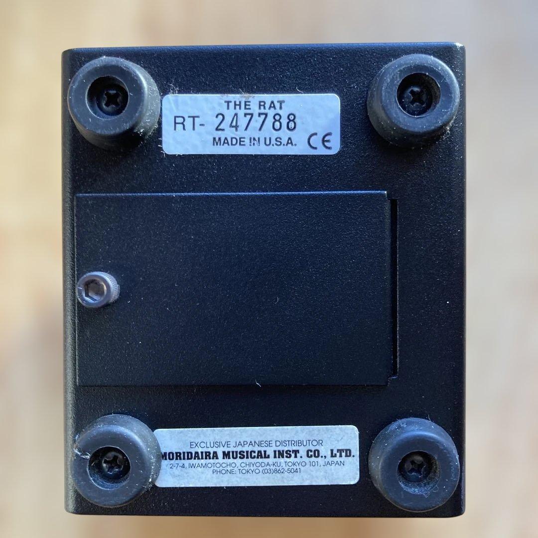 RAT ギターエフェクター　中古　自宅長期保管品　MADE IN U.S.A.