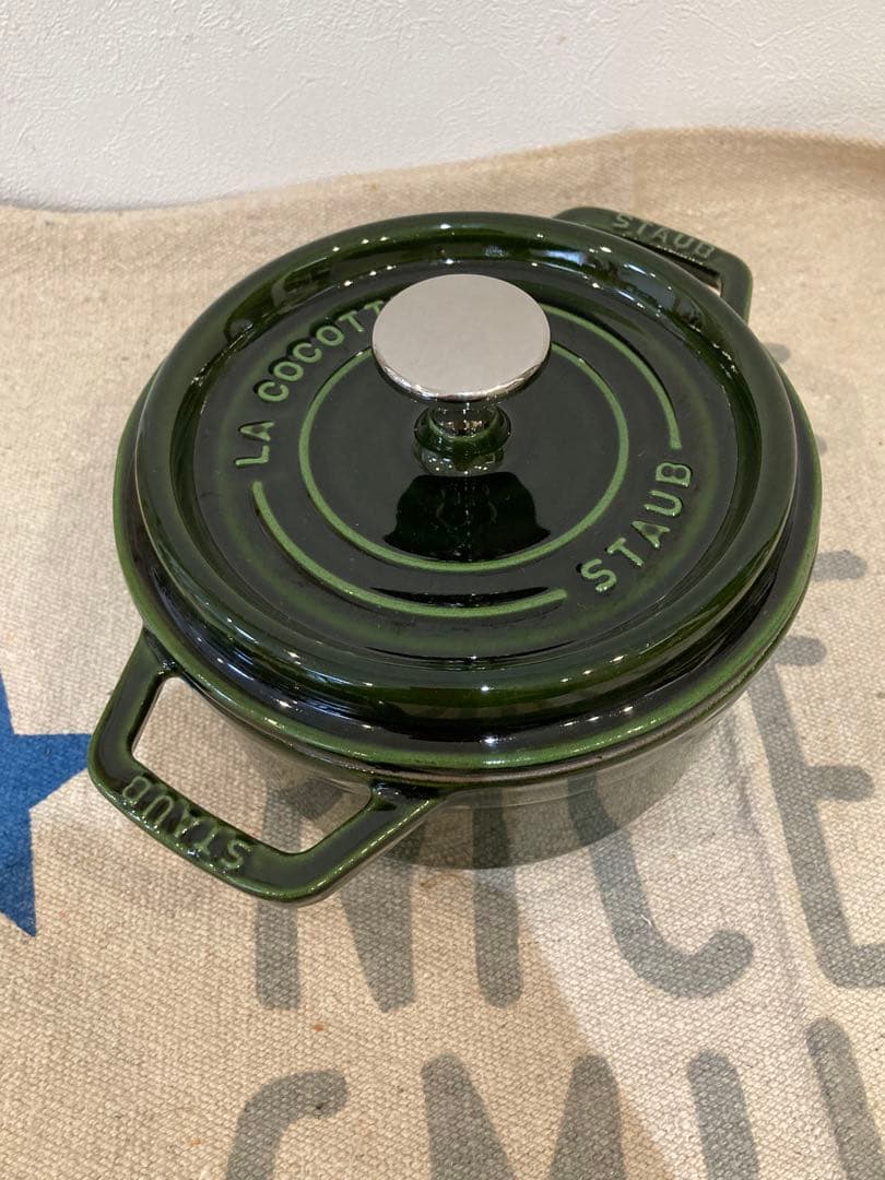 staub cocotte 16 オリーブ　Olive ストウブ　ココット　鍋